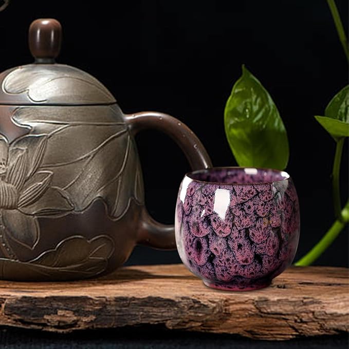 3X Ceramic Mug Teacup Kitchen Utensils Coffee Mug Infuser Handmade Ceramic - Image 5