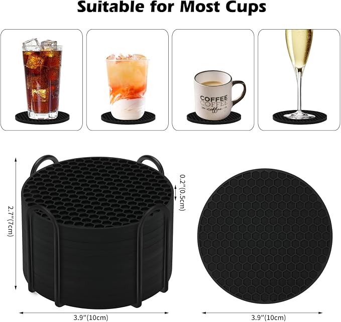 TWTLi Silicone Coasters Set of 12 - Image 2