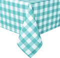 Checkered Tablecloth Rectangle, 30 x 60 Inch by Hiasan