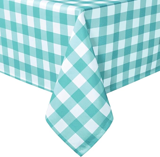 Checkered Tablecloth Rectangle, 30 x 60 Inch by Hiasan