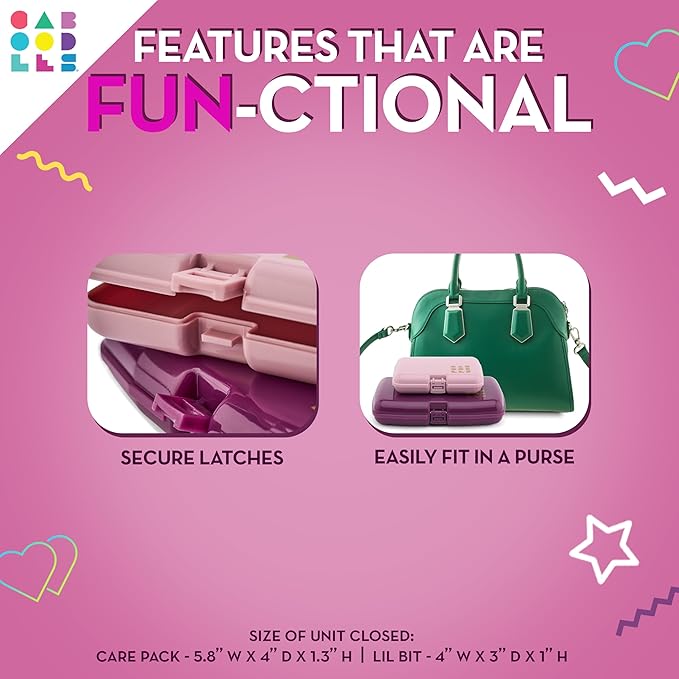 Caboodles Care Pack + Lil Bit Set, Travel Organizers - Image 6