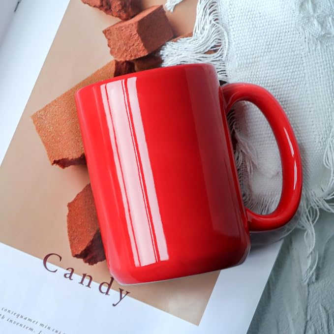 16 OZ Coffee Mugs, Classic Blank Ceramic Cup - Image 5