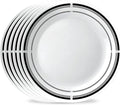 Corelle Vitrelle 10.25" Dinner Plates Set, Triple Layer Glass and Chip Resistant by Corelle