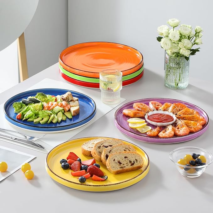 vancasso Bonita 10.5 Inch Dinner Plates, Ceramic Dinner Plate Set, Dinner - Image 6