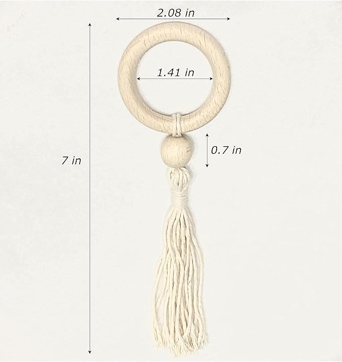 Napkin Rings Set of 6 - Image 3