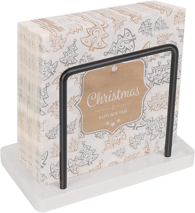 Livabber Napkin Holder, Metal Napkin Storage Modern Freestanding Tissue Paper by Livabber