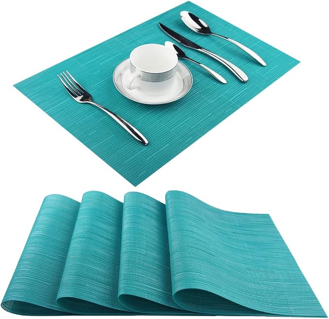 PIGCHCY Placemats, Durable Heat Resistant Placemats - Image 9