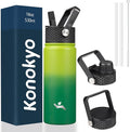 Konokyo 18 oz Insulated Stainless Steel Water Bottle by Konokyo
