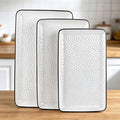 Serving Platters, 16/14.3/13.1Inches Large Serving Dishes by Roeveca