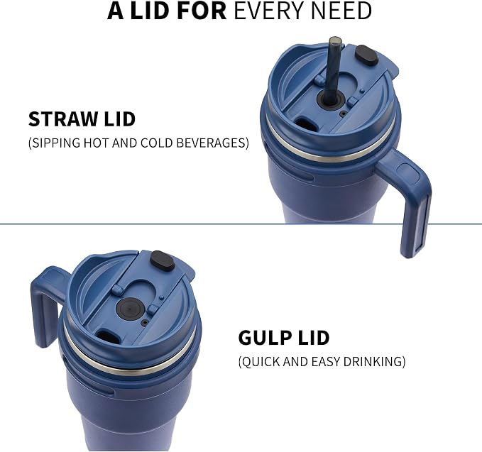 20 oz Insulated Travel Coffee Mug Tumbler - Image 3