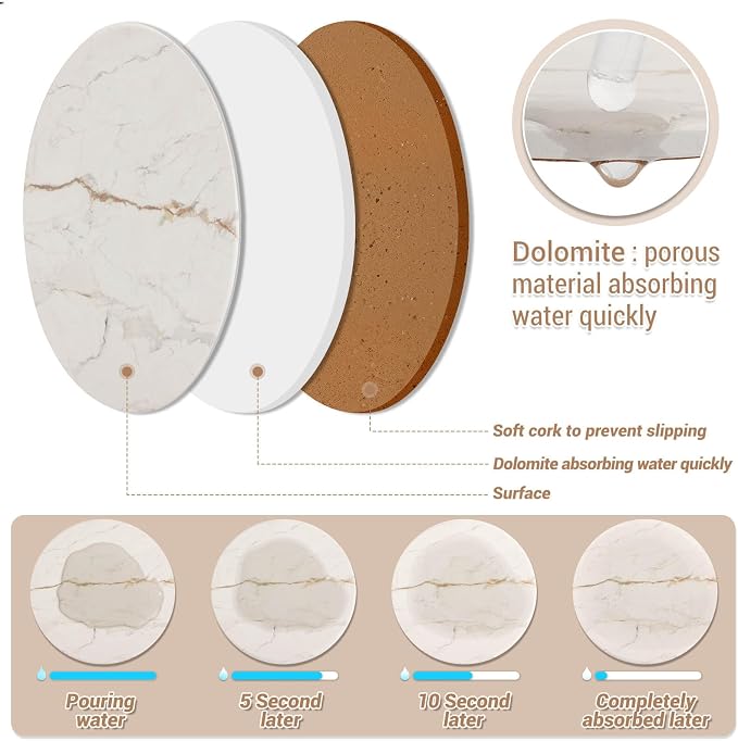 Acejoz Drink Coasters with Holder - Image 4