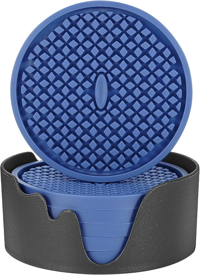 ME.FAN Silicone Coasters Thickened Drink Coasters by MEFAN
