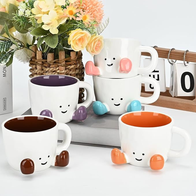 Coffee Mugs, Cute funny Mug For Women, 12.8oz/380ml Unique Ceramic Coffee Tea - Image 8
