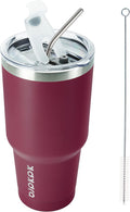 BJPKPK 30 oz Tumbler with Lid and Straw, Insulated Stainless Steel Cup | Double by BJPKPK