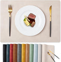 MOSAYT Vinyl Placemats Set of 4-12 X 17 Inch by MOSAYT