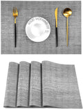 Leetaltree Grey Placemats, Heat Resistant Non-Slip Place mats by Leetaltree-ArtatEveryTable