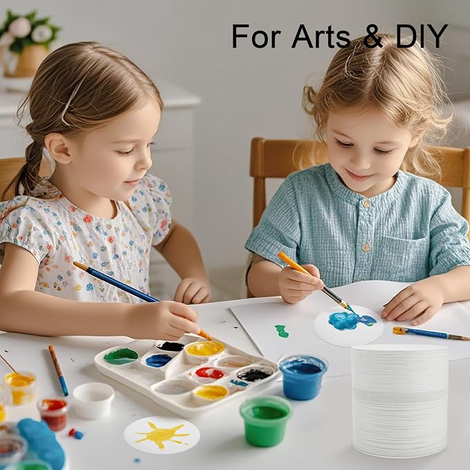 Disposable Paper Bar Coasters 400 Pcs White 4 Inch Coasters - Image 4