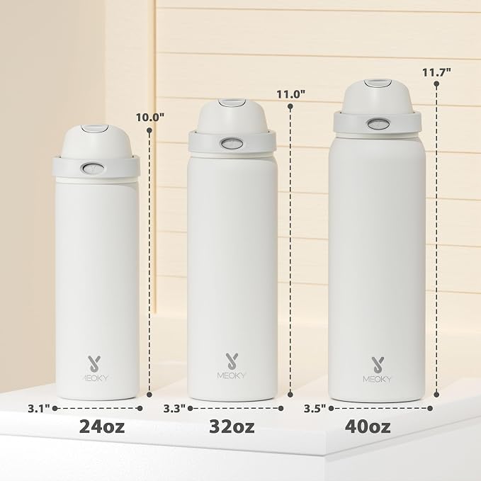 24 oz Insulated Water Bottle - Image 2