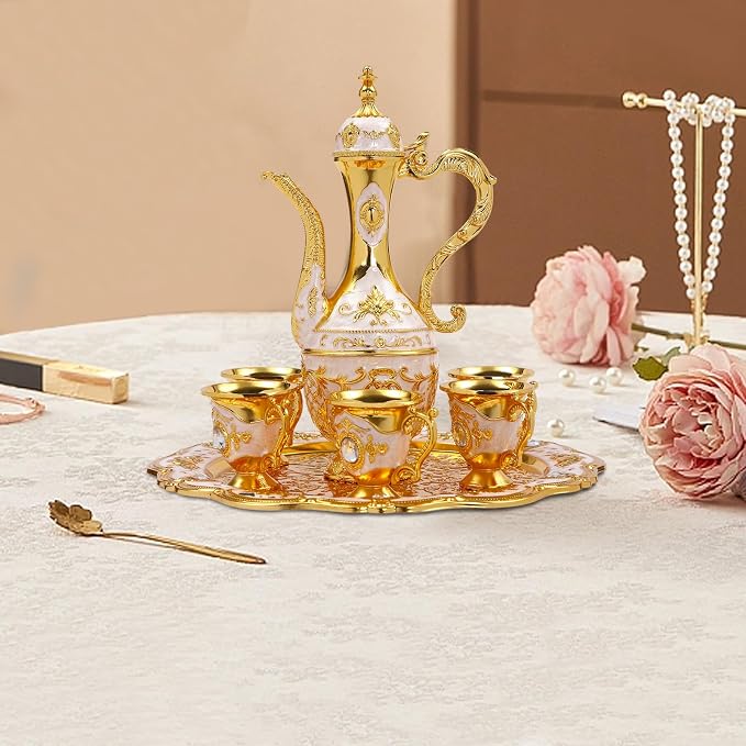 Turkish Tea Set, Vintage Coffee Pot - Image 2