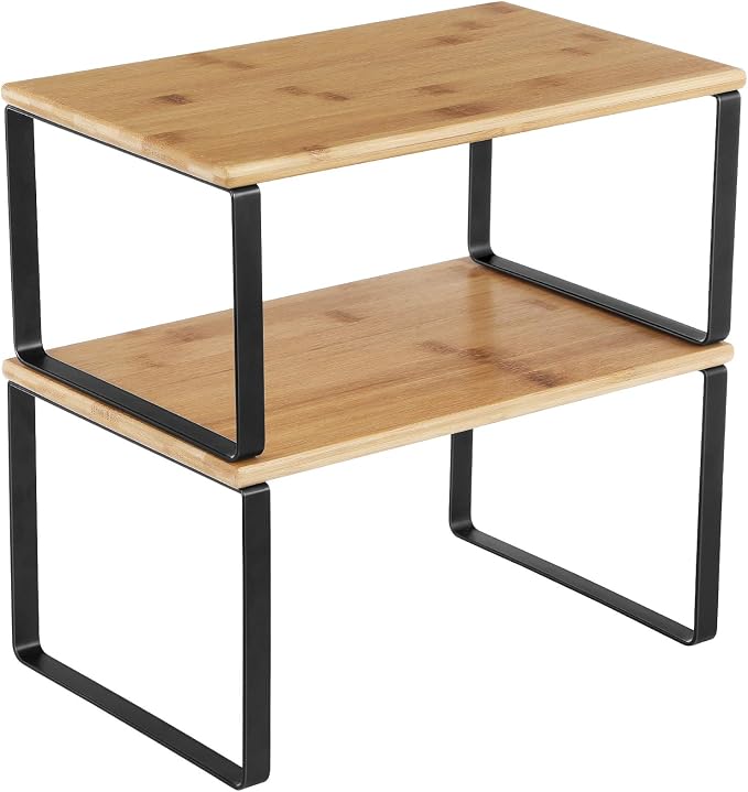 SONGMICS Cabinet Organizer Shelf, Kitchen Storage, Spice Rack, Expandable by Unknown