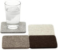 Graf Lantz - Bierfilzl Merino Wool Square Coasters Set of 4 - Earth - Absorbs by GrafLantz