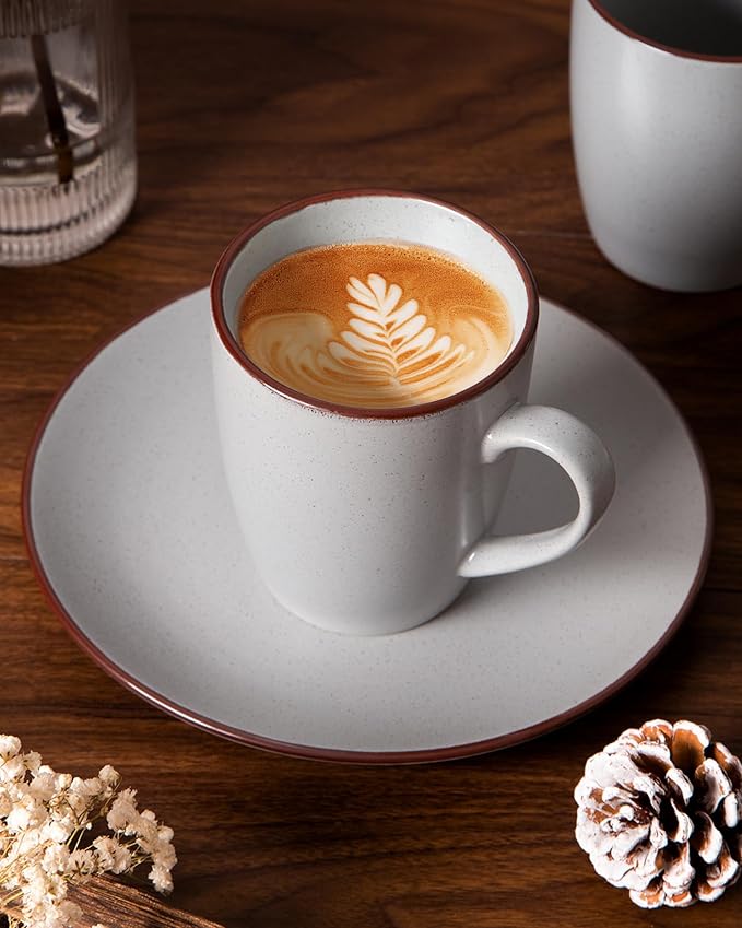 famiware Venus Coffee Mugs for 6, 14 oz Mug Set, Dringking Cup - Image 2