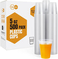 Turbo Bee 5oz Disposable Plastic Cups 500 Pack by TurboBee