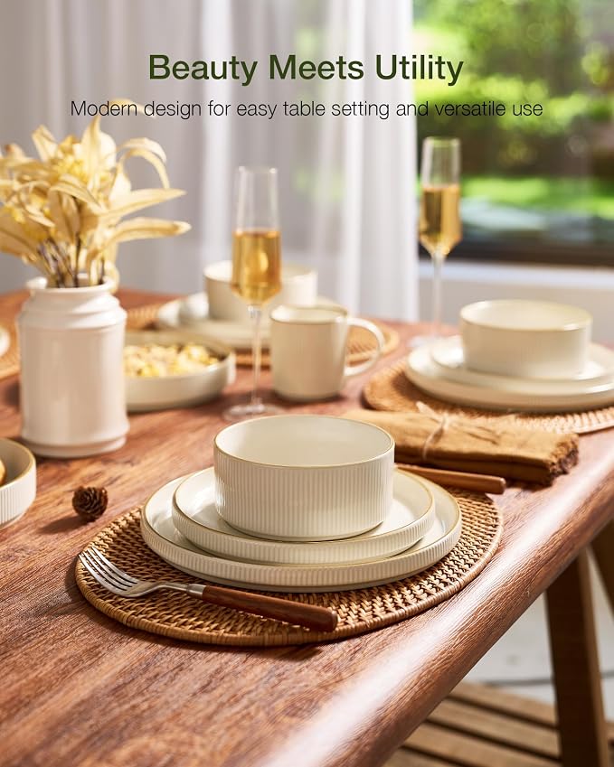 Famiware Stoneware Dinnerware Set - Image 2