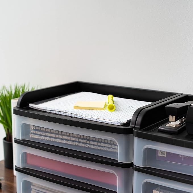 IRIS USA 3-Drawer Medium Desktop Organizer - Image 9