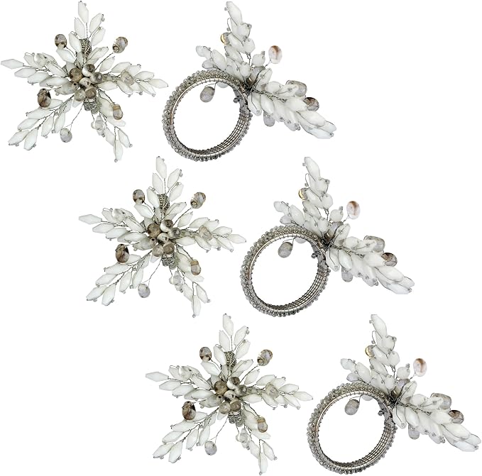 ITOS365 Napkin Rings Set of 12 for Dining Table Decoration Parties Everyday - Image 3