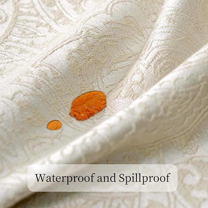 Table Runner with Jacquard Design, Waterproof Thick Table Runner - Image 5