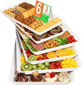 6-Pack Serving Tray in 3 Sizes, Serving Platter, Trays by Unknown