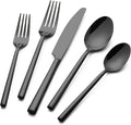 Alata Potter Black 20-Piece Forged Silverware Set, Service by Alata