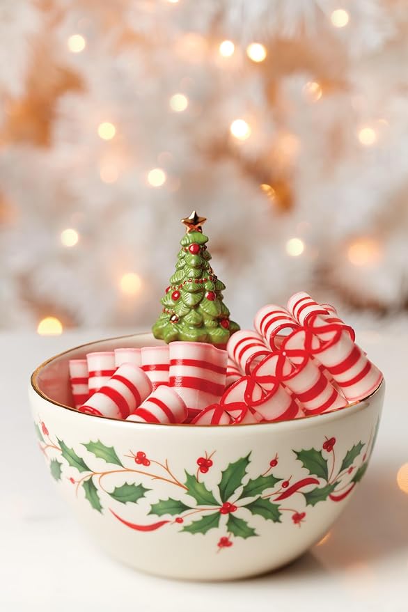 Lenox 893505 Holiday Tree Bowl, Christmas Hosting - Image 3