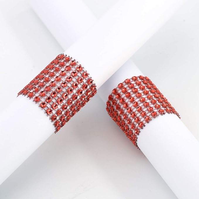KPOSIYA Napkin Rings, Wedding Receptions, Dinner or Holiday Parties, Family - Image 2