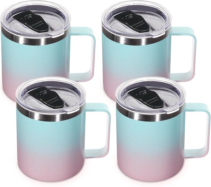 Volhoply 14oz Insulated Stainless Steel Coffee Mug by LiveFully%EF%BC%8CDrinkFreely%E2%80%94KeepGoingwithVolhoply%EF%BC%81