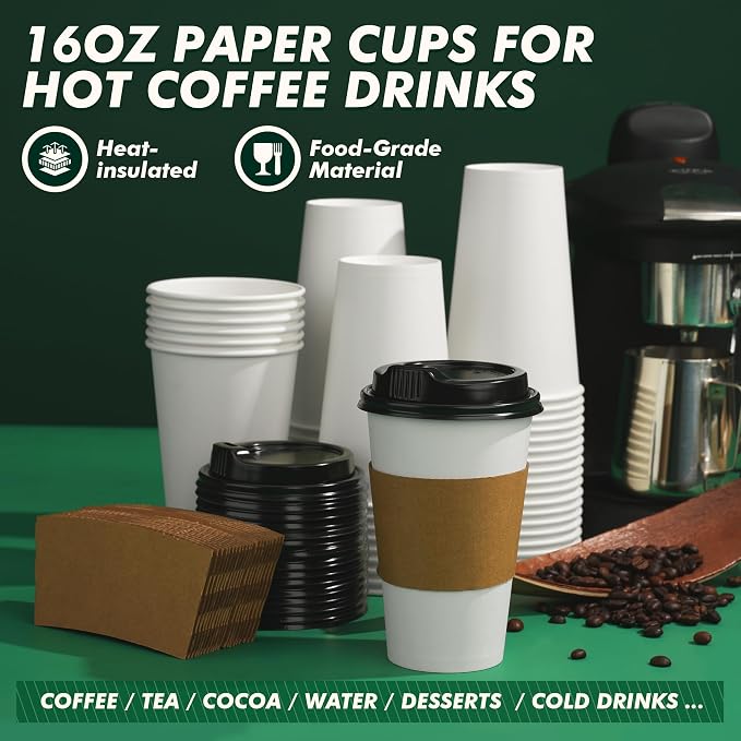 16 oz Disposable Coffee Cups - Image 8