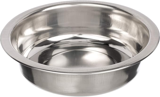 Neater Pet Brands 1.5 Cup Shallow Stainless Steel Cat Bowls, 1 Single Neater by NeaterPetBrands