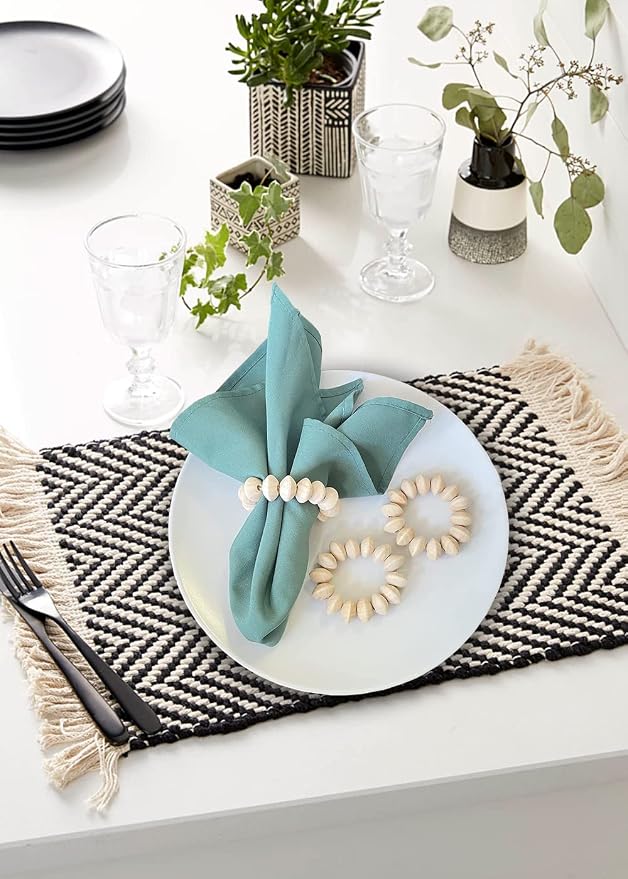 Napkin Rings Set of 6 - Image 8
