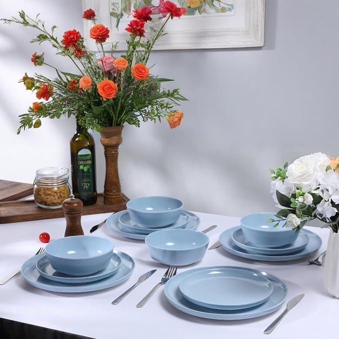 Webbylee 10.25" Melamine Dinner Plates Set of 6 - Image 7