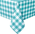 60 x 84 Inch Checkered Tablecloth Rectangle by Hiasan