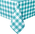 Checkered Tablecloth Square, 70 x 70 Inch by Hiasan