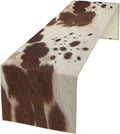 Cow Print Table Runner, 13x108 Inch by Yearn+Jear