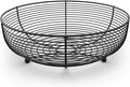 Countertop Fruit Bowl, Wire Basket by CAXXADIRECT