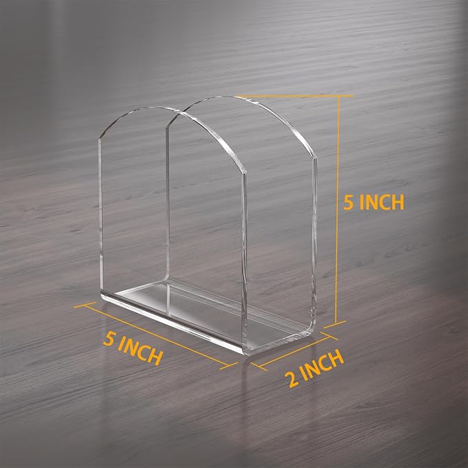SILUT 2 Pack Clear Napkin Holder - Image 7