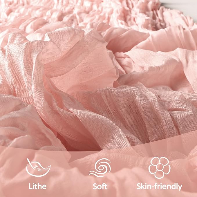 12 Pack Blush Pink Table Runner Cheesecloth 10Ft Gauze Cheese Cloth Table - Image 5