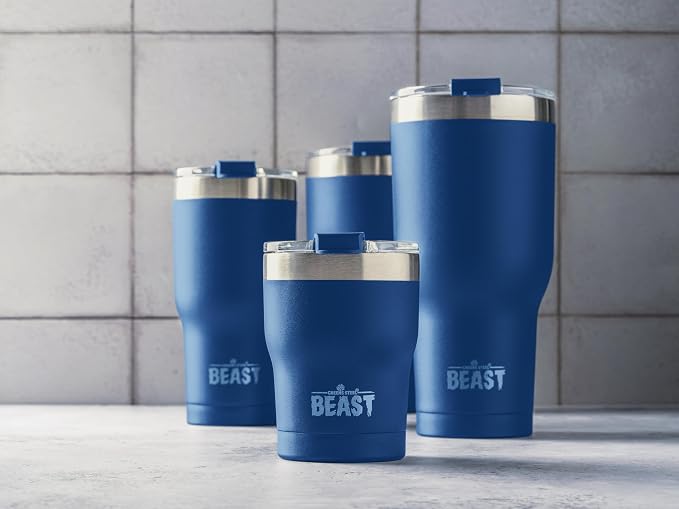 Beast 40 oz Tumbler Stainless Steel Vacuum Insulated Coffee Ice Cup Double Wall - Image 5