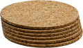Go4Cork Cork Round Coaster Set of 6-95x3mm | Heat Resistant, Reusable & Easy to by Go4Cork
