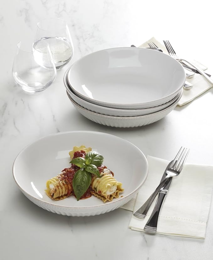 Lenox 897275 French Perle Groove Dinner Bowls - Image 3
