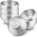 HaWare 6-Piece Kids Bowls, 12oz SUS304 Metal Bowl by HaWare